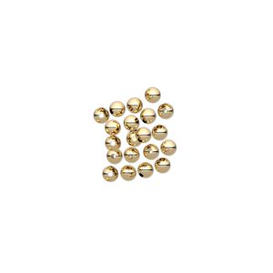 Bead 1pkg20 12Kt gold-filled, 2.5mm round