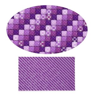 Adhesive sheet, My Style Deco Art&trade;, peel-off, resin and glue, purple ombre, 8 x 4-3/4 inch rectangle, 1.8mm thick. Sold individually.