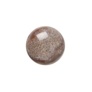 Fancy jasper 1pkg4, calibrated round cab natural 16mm