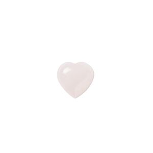 Rose quartz 1pkg2, calibrated heart cab natural 10mm