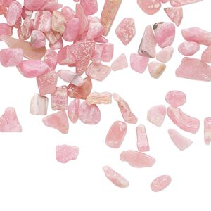 Rhodochrosite 1pkg10g, undrilled inlay chip natural mini