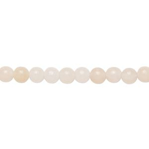 Pink aventurine 1pkg1, round bead natural 15.5-16 inch 4mm