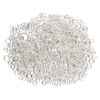 Jump ring mix 1pkg3oz silver-plated, 3-12mm round, 18-22 gauge / various inside diameter / brass image number 1