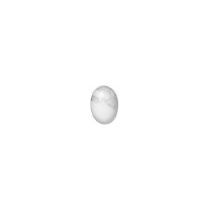 Howlite 1pkg10, calibrated oval cab natural 7x5mm