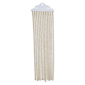 Chain, antique gold-finished steel, 2.8mm oval rolo, 24 inches with lobster claw clasp. Sold per pkg of 10.