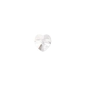Bead 288pk crystal, Swarovski&reg; 8mm heart 5742