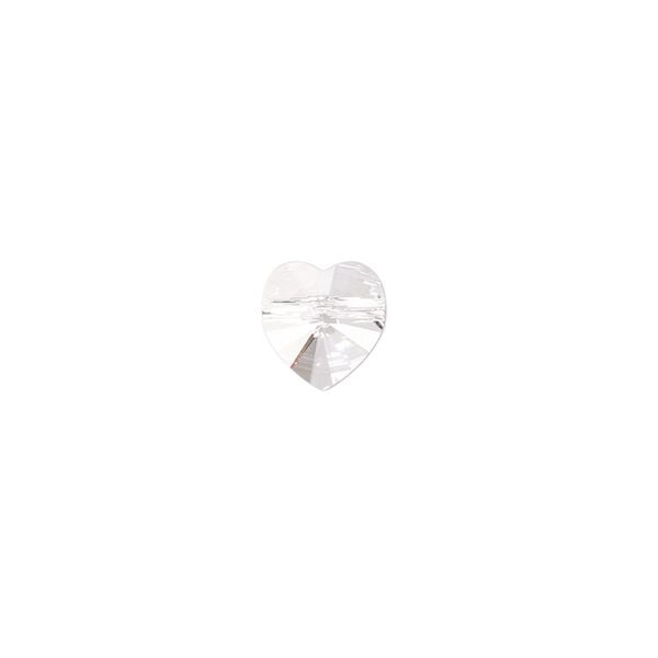 Bead 288pk crystal, Swarovski&reg; 8mm heart 5742 image number 0