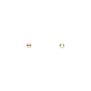 Bead 1pkg1 14Kt gold, 2.5mm seamless round
