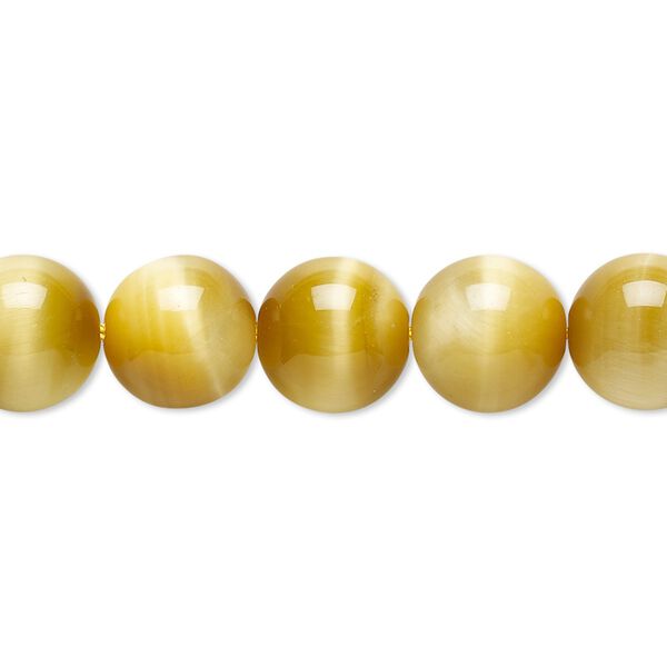 Honey tigereye 1pkg1, round bead natural 8 inch 10mm image number 0