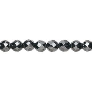 Hemalyke&trade; 1pkg1, faceted round bead 15.5-16 inch 6mm