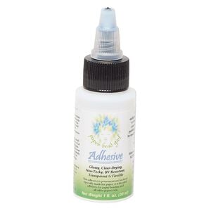 Adhesive 1pkg1 Paper Bead Girl Adhesive&trade;, transparent, 1 fl oz.