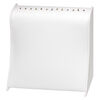 Display, bracelet, leatherette, white, 8 x 4-1/2 x 7-1/2 inches. Sold individually. image number 0