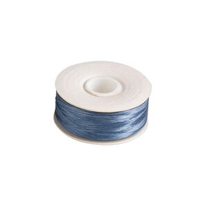 Thread, Nymo&reg;, nylon, royal blue, size OO. Sold per 110-yard bobbin.