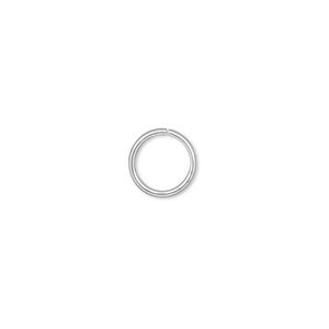 Jump ring 1pkg50 sterling silver-filled, 9mm round, 20 gauge / 7.5mm inside diameter