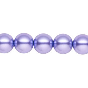 Pearl 1pk violet, Celestial Crystal&reg; 10mm round 15.5-16 inch
