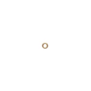 Jump ring 1pkg20 14Kt gold-filled, 3mm round, 20 gauge / 1.5mm inside diameter