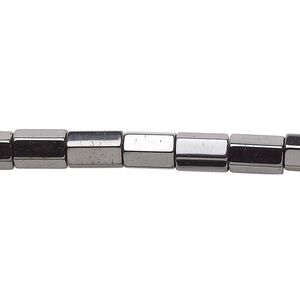 Hemalyke&trade; 1pkg1, faceted tube bead 15.5-16 inch 8x6mm