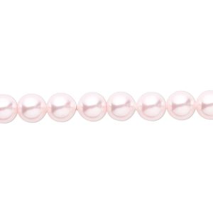 Pearl 500pk rosaline, Crystal Passions&reg; 6mm round 5810