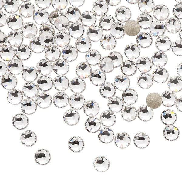 Round stone 1440pk crystal clear foil back, Swarovski&reg; PP31 light round 1098 image number 0