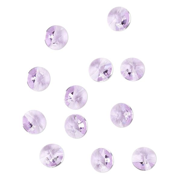 Drop 720pk violet, Swarovski&reg; 6mm pendant mini disk 6428 image number 1