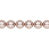 Pearl 1pkg50 vintage rose, Crystal Passions&reg; 8mm round 5810 image number 0