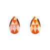Drop 1pkg144 Persian red TCF&trade;, Swarovski&reg;, 16x9mm pendant pear 6106 image number 0