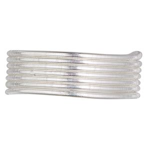 French wire 1pkg1 silver-plated, 1.3mm tube, heavy 30 inch copper