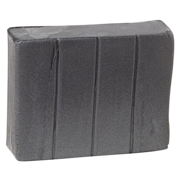 Polymer clay, Sculpey&reg; PREMO, graphite pearl. Sold per 2-ounce bar. image number 0