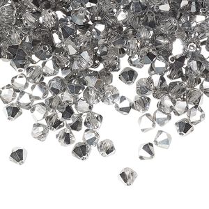 Bead 720pk crystal Labrador, Preciosa Czech crystal 4mm bicone