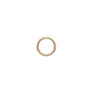 Jump ring 1pkg10 14Kt gold-filled, 9mm round, 18 gauge / 7mm inside diameter