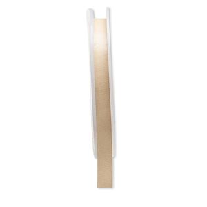 Cord, leather, tan, 8mm flat. Sold per 25-yard spool.