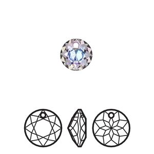 Drop 72pk crystal vitrail light P, Swarovski&reg; 8mm pendant classic cut 6430