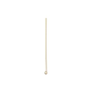 Head pin 1pkg4 14Kt gold-filled, 1 inch / 1.5mm ball tip, 22 gauge