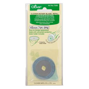 Replacement blade, Clover, steel and synthetic rubber, 45mm. Sold Individually.