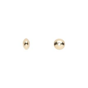 Bead 1pkg20 14Kt gold-filled, 6x3mm saucer