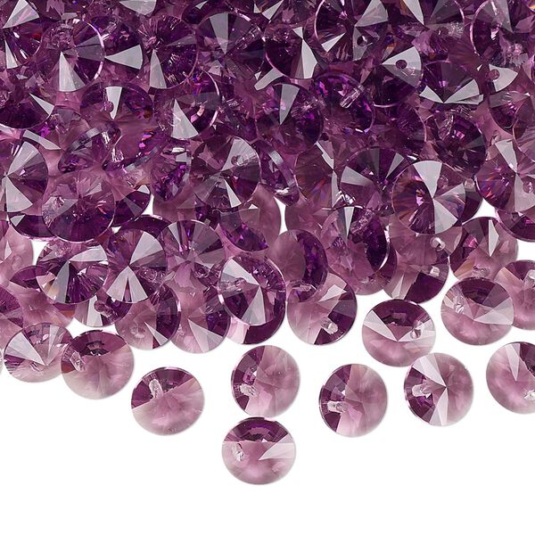 Drop 720pk iris, Swarovski&reg; 6mm pendant mini disk 6428 image number 1