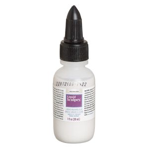 Liquid polymer clay 1pkg1, 1-fluid ounce opaque pearl Liquid Sculpey&reg;