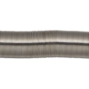 Memory wire, stainless steel, 1/2 inch toe ring, 0.65-0.75mm thick. Sold per 1-ounce pkg, approximately 250 loops.