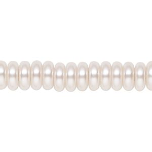 Pearl 1pk light pink, Celestial Crystal&reg; 8x3mm rondelle 15.5-16 inch