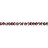 Bead 1pkg48 vivid Siam AB, Preciosa Czech crystal, 3mm bicone image number 0