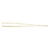 Tweezers 1pkg1, brass, 4-3/4 inches with bent tip image number 1