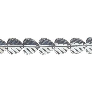 Hemalyke&trade; 1pkg1, leaf bead 15.5-16 inch 8mm