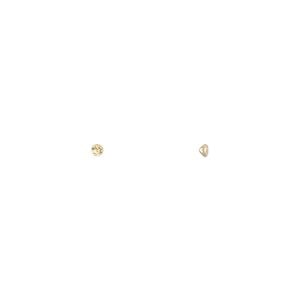 Citrine 1pkg4, hand-cut faceted round gem 1.5mm