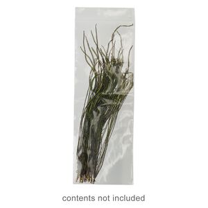 Bag, Tite-Lip&trade;, plastic, clear, 3x8-inch top zip. Sold per pkg of 100.