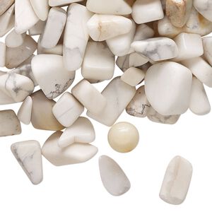 Howlite 1pkg50g, undrilled inlay chip natural mini