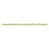 Freshwater pearl 1pkg1, flat-sided potato, 15 inch yellow-green 7-10mm cultured image number 1