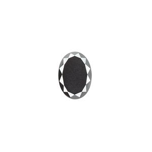 Hemalyke&trade; 1pkg1, calibrated faceted oval cab 14x10mm