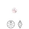 Drop 144pk light rose, Swarovski&reg; 8mm pendant mini disk 6428 image number 0