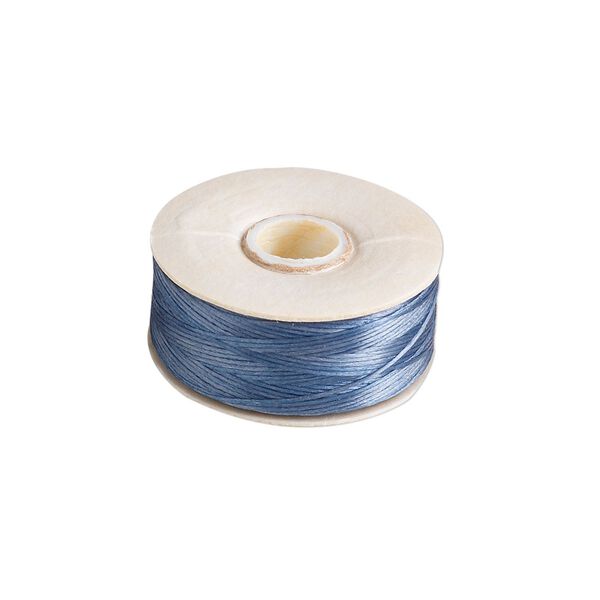 Thread, Nymo&reg;, nylon, royal blue, size B. Sold per 72-yard bobbin. image number 0