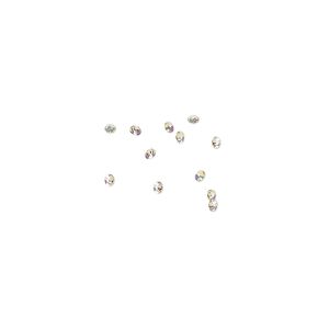 12pk crystal luminous green foil back, Crystal Passions&reg; 1mm round PP9 1028